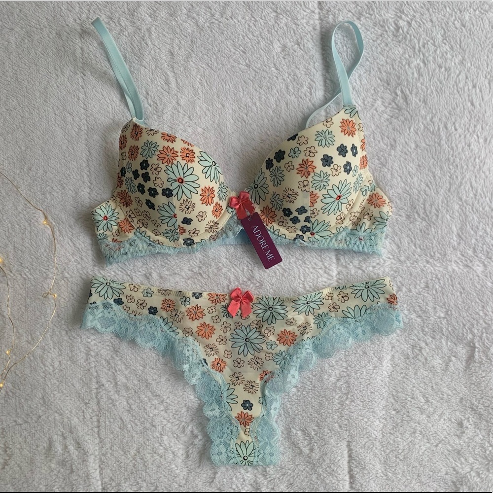 Bra and panties set from AdoreMe
